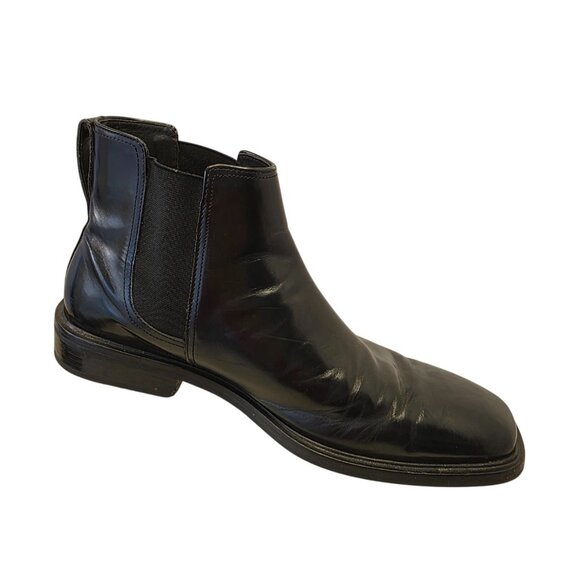 Cole Haan Mens Waterproof Chelsea Boots Shoe Sz 10.5M Black Leather Ankle Dress - Picture 7 of 14